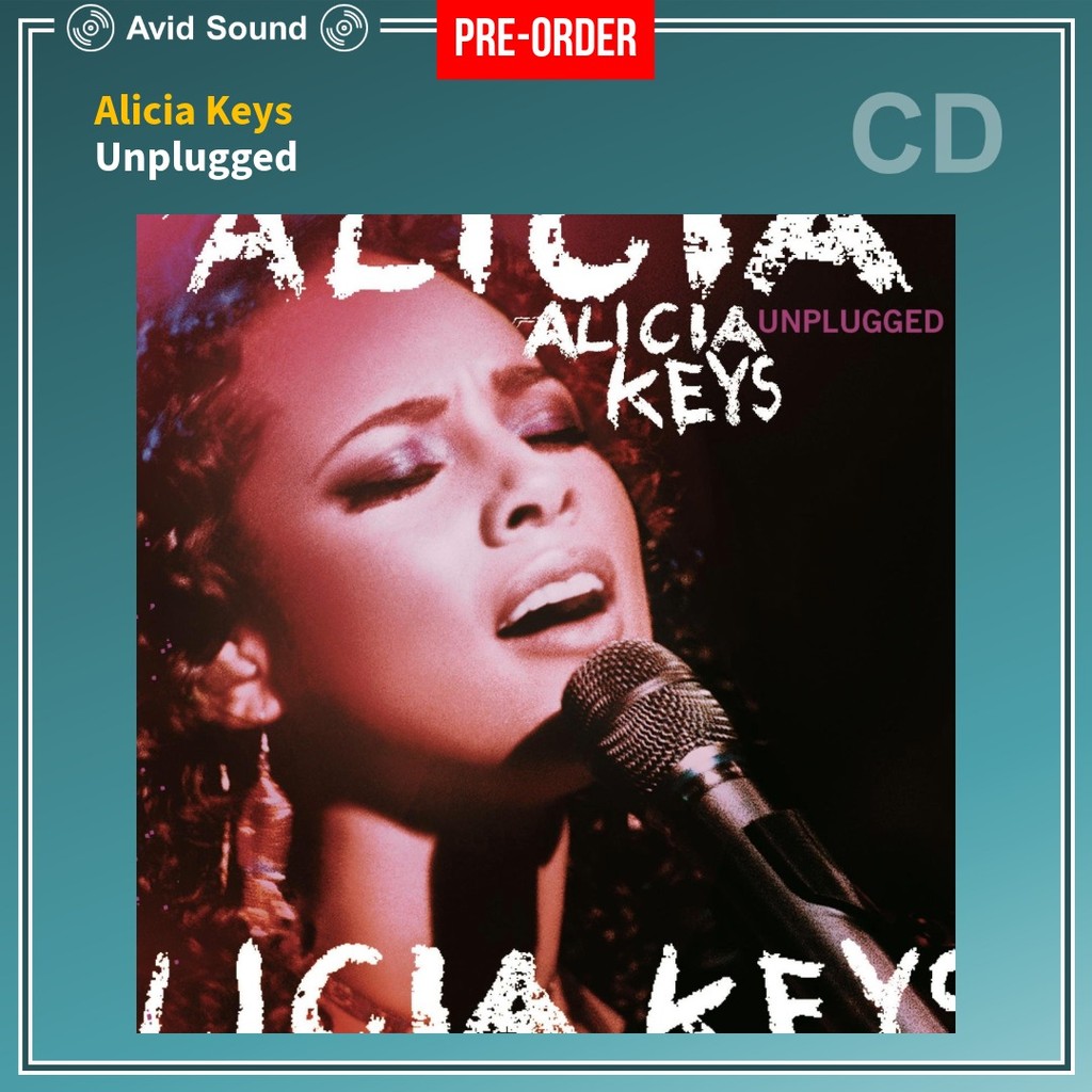 Pre-Order CD แผ่นซีดี Alicia Keys Unplugged ใหม่ ซีล Alicia Keys CD