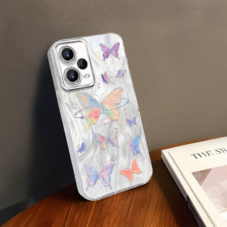 Case Cocok untuk redmi note12pro note11 cewek 10 9 rdmi 9 10 11 12 13 5G hp silikon poco x7 x6 x5 4g
