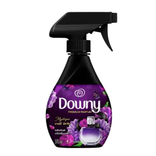 Downy ดาวน์นี่ สเปรย์ฉีดผ้าหอม กลิ่นMystique [สีม่วง] กลิ่นPassion [สีแดง] 370 มล. เลือกด้านใน