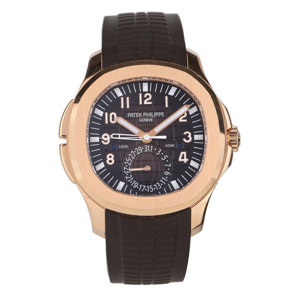 Patek Philippe Philippe AQUANAUT Grenade 18K Rose Gold Mechanical Mens Watch 5164R-001