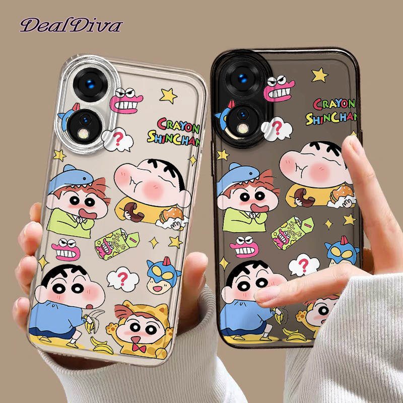 เคสโทรศัพท์ขนมขบเคี้ยว Shin-chan เหมาะสําหรับ OPPO A11 A12 A15 A16 A17 A18 A35 A36 A38 F19 A54 A56 A