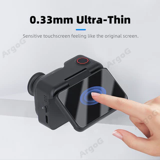 ArgoG ฟิล์มกระจกนิรภัยสำหรับ Insta360 GO Ultra 9H กันรอย ใสคมชัด ติดง่าย อุปกรณ์เสริม GO Ultra