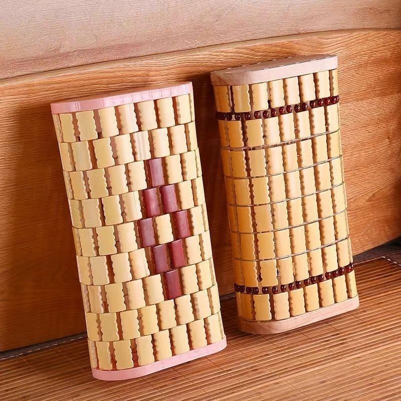夏季竹枕头麻将枕头凉竹枕夏竹枕学生夏季护颈枕头夏凉枕头Summer Bamboo Pillow Mahjong Pillow Cool Bamboo Pillow Summer Bamboo Pill