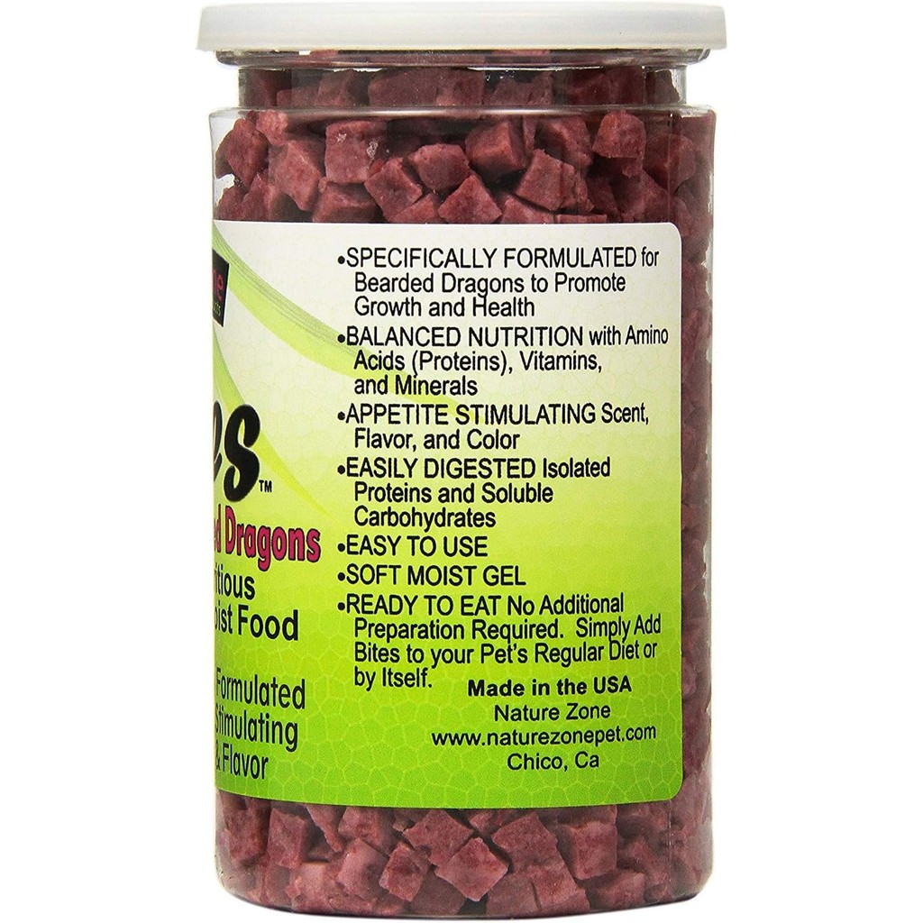 Nature Zone Nutri Bites สําหรับมังกรเครา 9 ออนซ์ - แพ็ค 2 ชิ้น O6OY