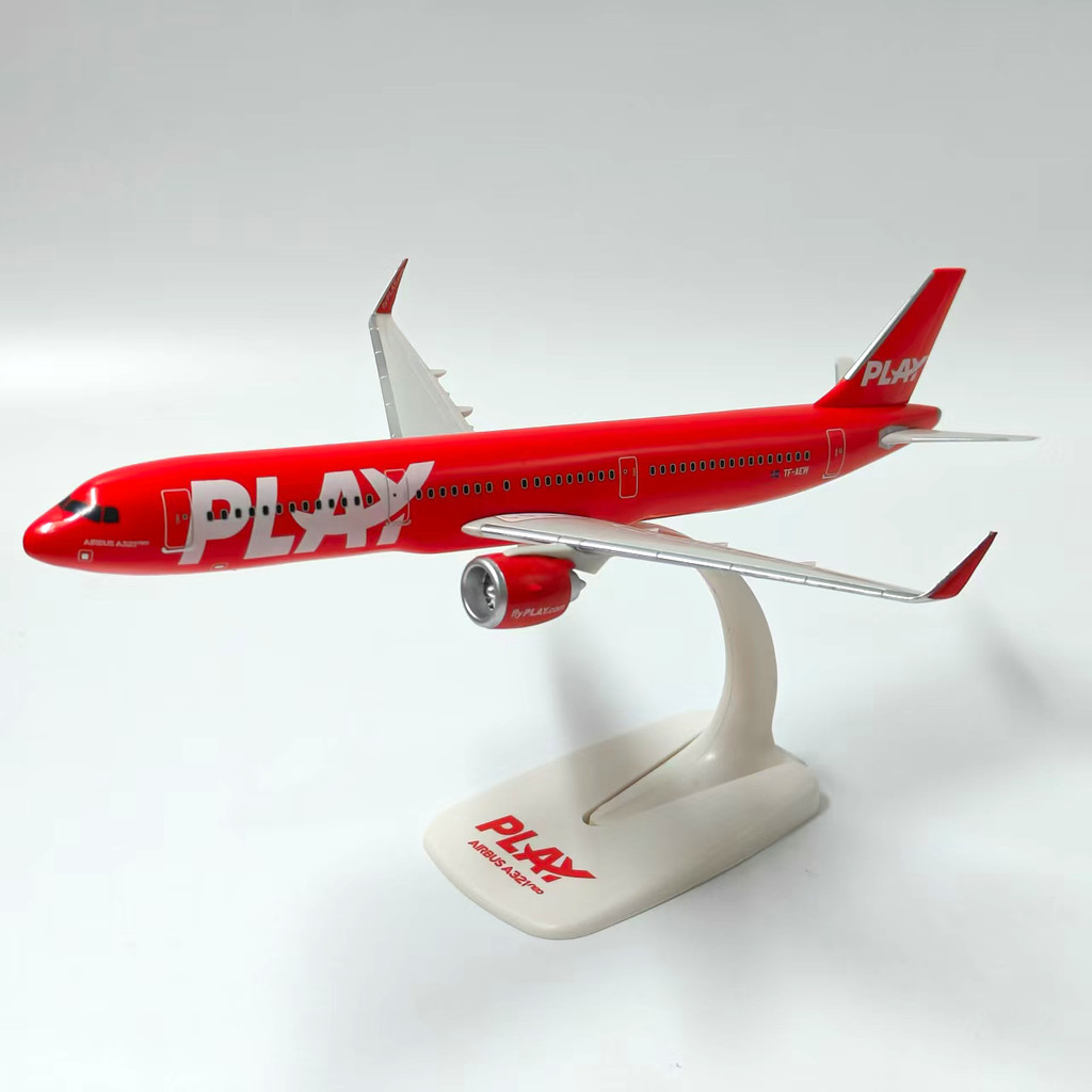 1: 200 ไอซ์แลนด์ PLAY Airlines A321neo จําลองประกอบเครื่องบินรุ่นคลาสสิก Static Collection Air เครื่