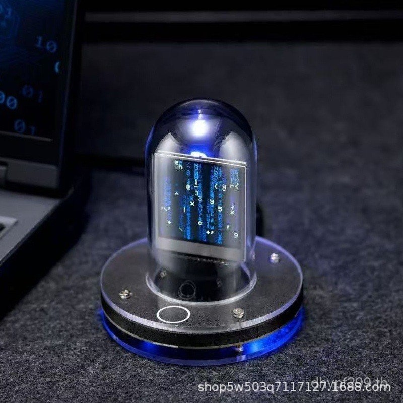 นาฬิกาเครื่องประดับLCD พร้อมฟังก์ชันแสดงBitcoinและเวลา