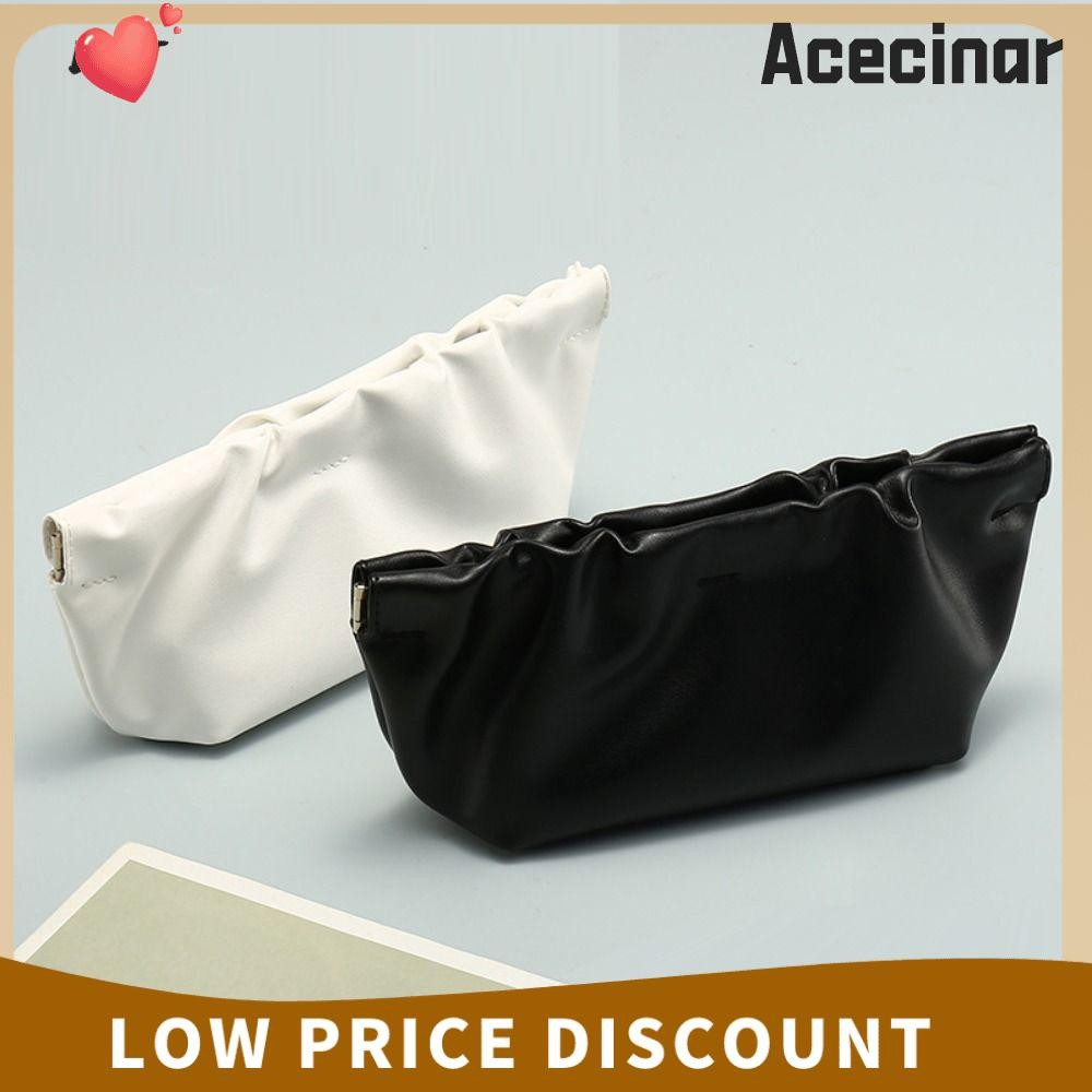 ACECINAR Sun Glasses , Soft Lining PU Leather Cosmetic Bag, Fashion Waterproof Automatic Closed Shrr