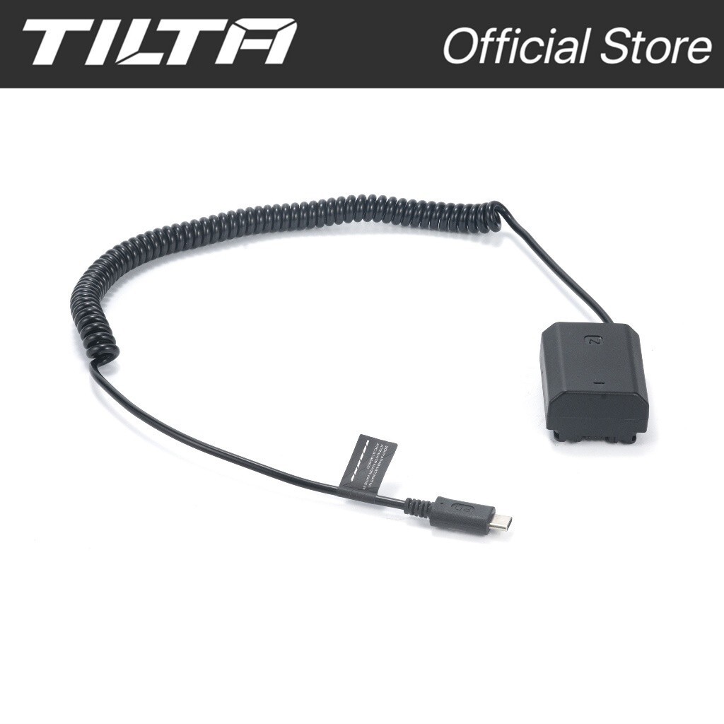 TILTA อุปกรณ์ยิง Sony NPFZ100 Dummy Battery to USBC PD Power Cable