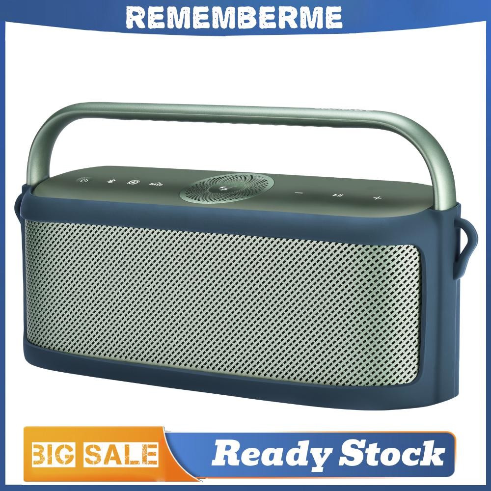 ฝาครอบป้องกันลําโพงซิลิโคนป้องกันรอยขีดข่วนฝาครอบลําโพงที่รองรับบลูทูธพร้อมสายคล้องไหล่เข้ากันได้กับ