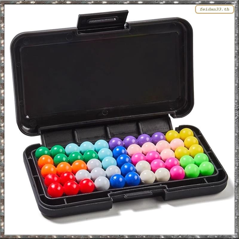 [LHY] เกม IQ พีระมิดลูกปัดมุก: แผ่นปริศนา 3 มิติท้าทาย 200 ชิ้นสําหรับเสริมทักษะลอจิกเด็ก