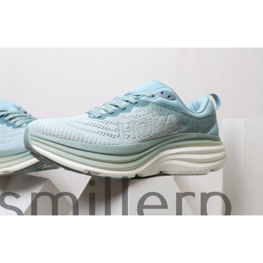 ZIFS Bondi 8 Hoka One U ผู้หญิง 1123202 เหมาะสําหรับกีฬารองเท้าผ้าใบวิ่ง CBIF Performance Sports XVU