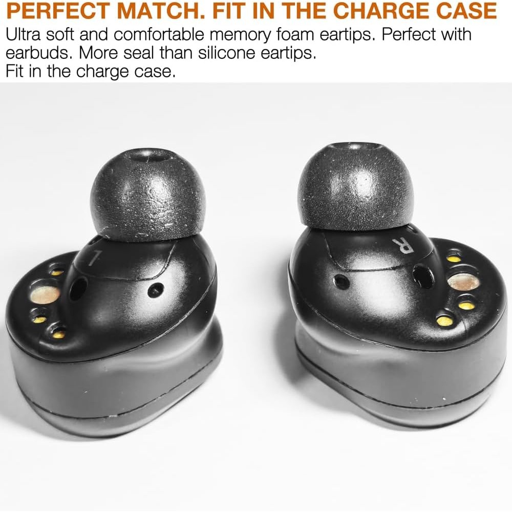 Memory Foam Eartips สําหรับ Technics EAH-AZ40 / AZ40M2 / AZ60 / AZ60M2 / AZ80 หูฟัง Earpad เคล็ดลับห