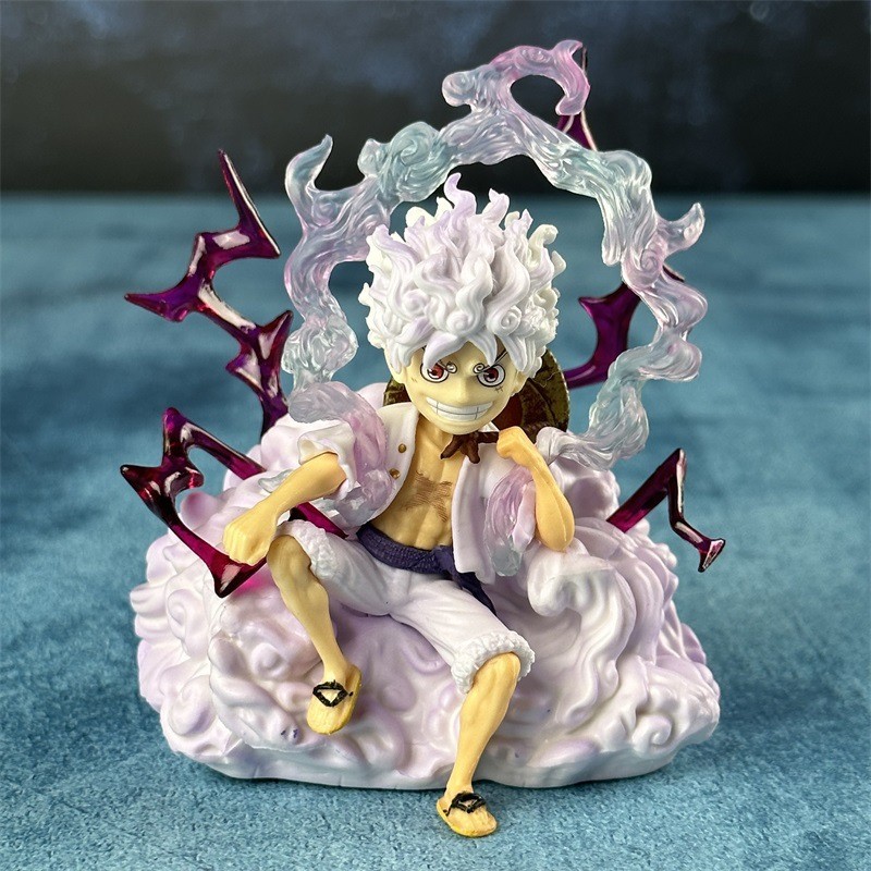 One Piece GK ท่านั่ง Nika Luffy Fifth Gear Nika Luffy อะนิเมะรูป