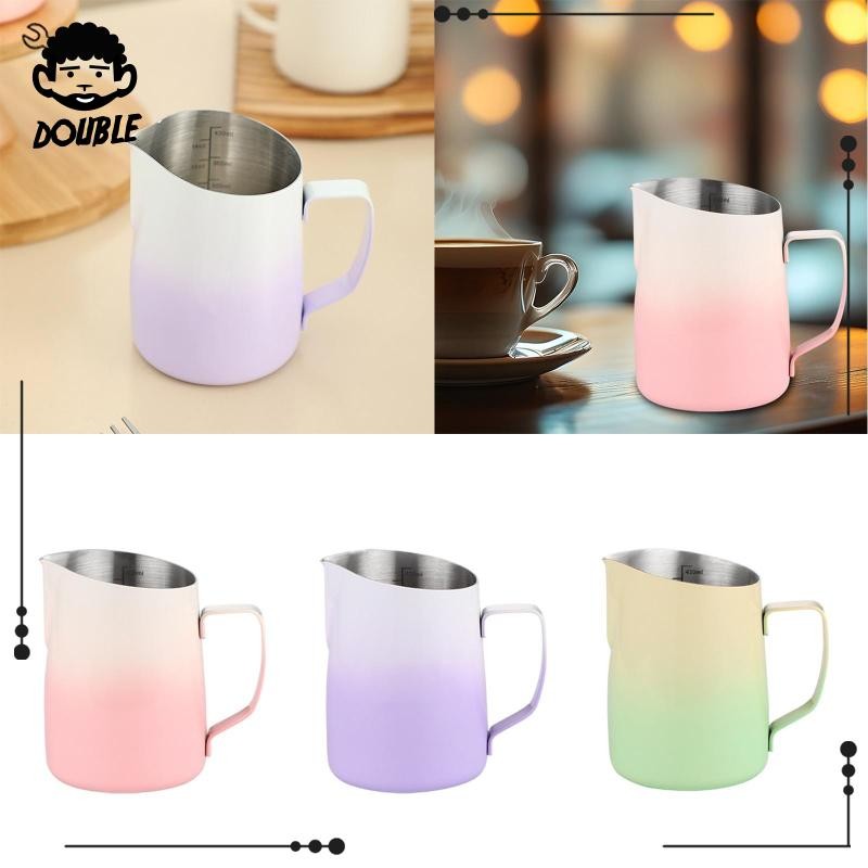 [Tisity] Mustillant Milk Pichet Jug Expresso Latte Art Cup Espresso Machine Milk Mosa Mosa Latte Art