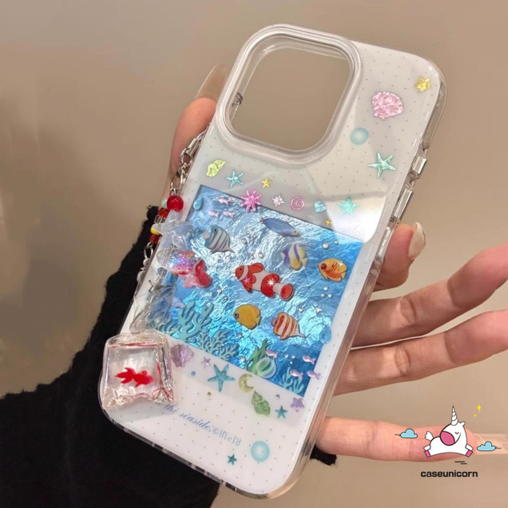 SAMSUNG สําหรับSamsung A06 A51 A26 A07 A17 A05s A16 A03s A05 A25 A12 A34 A15 A35 A23 A32 A36 A14 A56 A54 A53 A13 A24 A55 A31s A21s A50s A31 A50s A50sเปลือกปะการังปลา