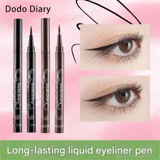 [COD] อายไลเนอร์ติดทนนานสีดํากันน้ํา Highly Pigmented Eye แต่งหน้าอายไลเนอร์ Quick-Dry No-Smudge สีสัน Liquid แสตมป์ปากกา Eye Line เครื่องสําอางแต่งหน้าดินสอ
