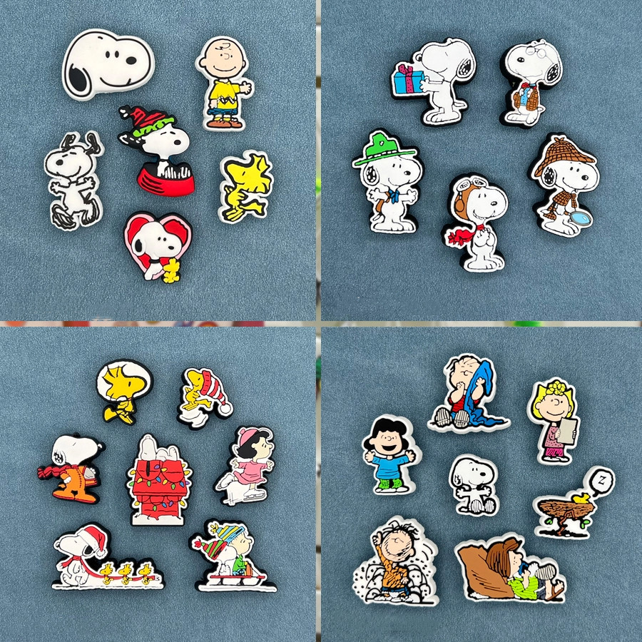 เสน่ห์รองเท้า Snoopy series เครื่องประดับรองเท้า DIY แฟชั่น เครื่องรางรองเท้า คุณภาพสูง