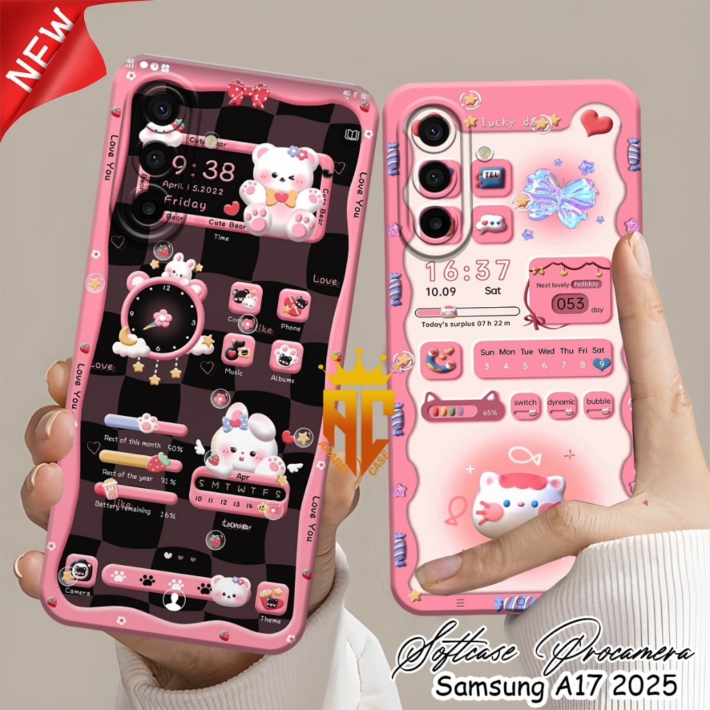 SOFTCASE SAMSUNG A17 4G/5G 2025 - A14 - A15 - A24 - A25 - A26 - A34 - A35 - A36 - A54 - A55 - A56 . 