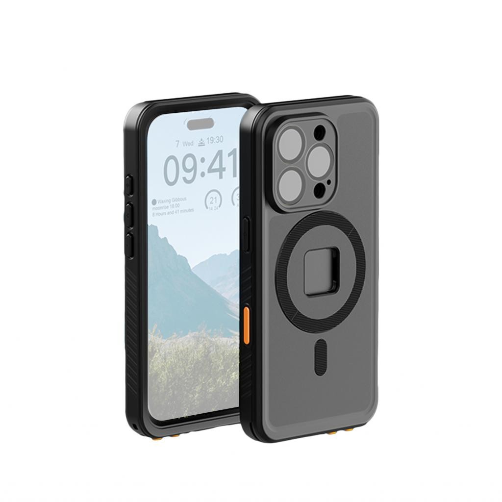 Ruba888-ph TELESIN เคสโทรศัพท์กันน้ําดําน้ําแม่เหล็กสําหรับ IP68 ใต้น้ําป้องกันเปลี่ยน iPhone 16