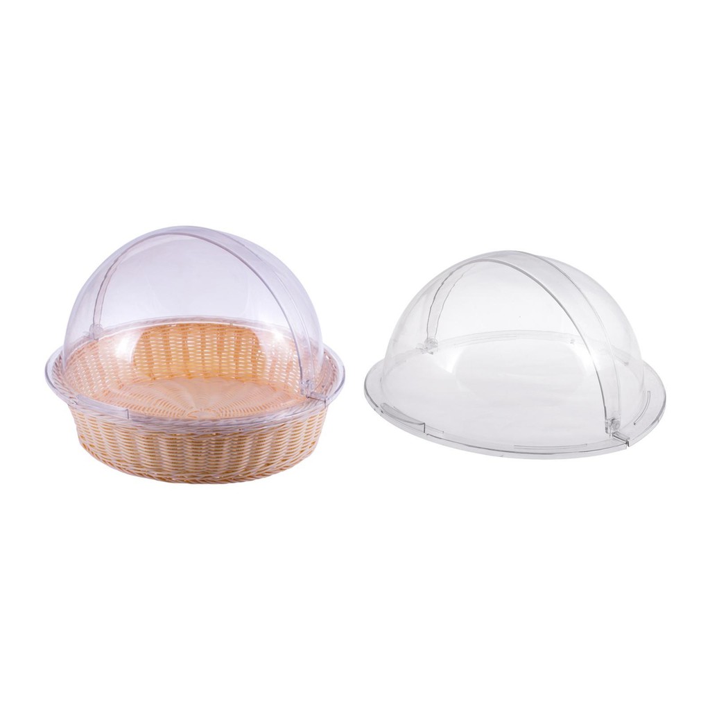 [Tachiuwa21] PVC ใสเค้กฝาครอบโดมอาหารตกแต่งตกแต่ง Bail BAKE