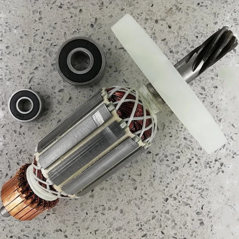 AC220-240V ไฟฟ้าโรตารีค้อน Armature โรเตอร์ Anchor เปลี่ยนสําหรับ Makita HM0810 HM0810B HM0810T HM 0