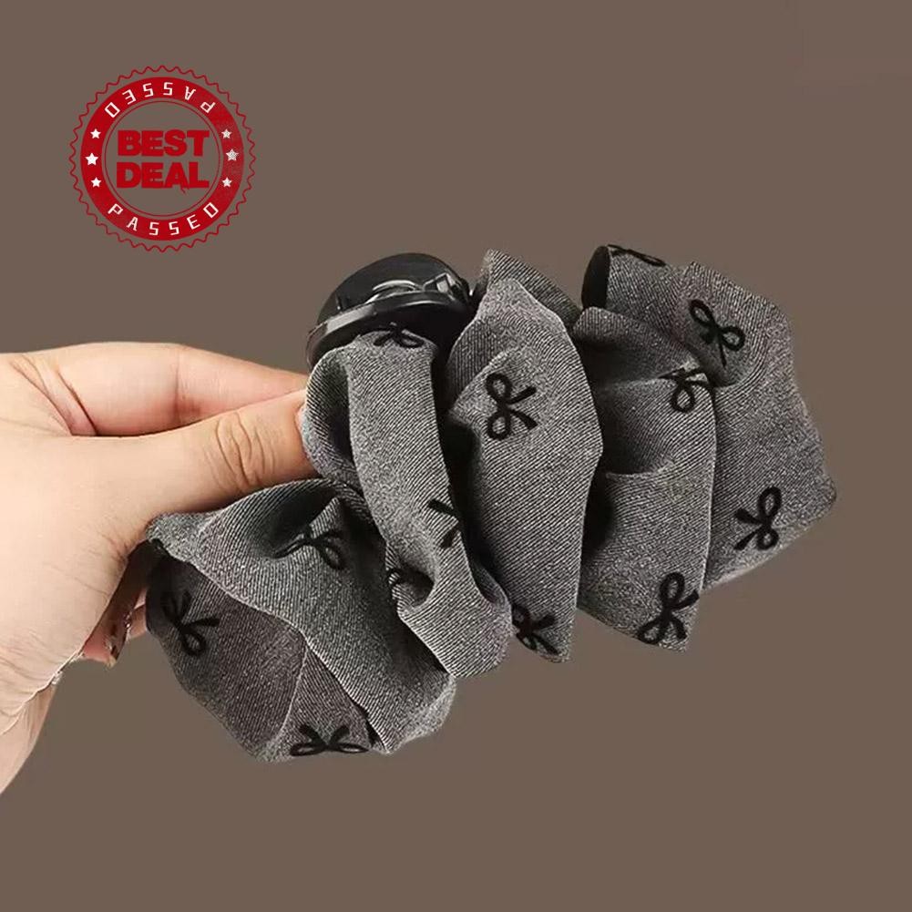 Bubble Net Hairpin คลิปโบว์สีดําสําหรับผู้หญิงหญิงคลิปฉลามขนาดใหญ่ด้านหลังหัว Y6r0