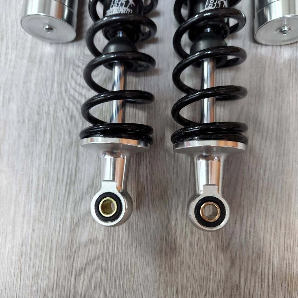 โช๊คหลังแต่ง 310/330mm เวฟ110i/เวฟ125/ดรีมซุปเปอร์คัพ/เวฟ100/เวฟ110 สปริงแดงกระปุกบรอนซ์ thumbnail 6