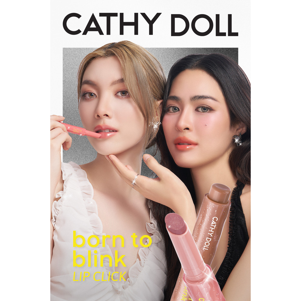 Cathy Doll Born To Blink Lip Click เคที่ดอลล์  เคที่ดอลล์ บอร์นทูบลิ้งก์ลิปคลิก