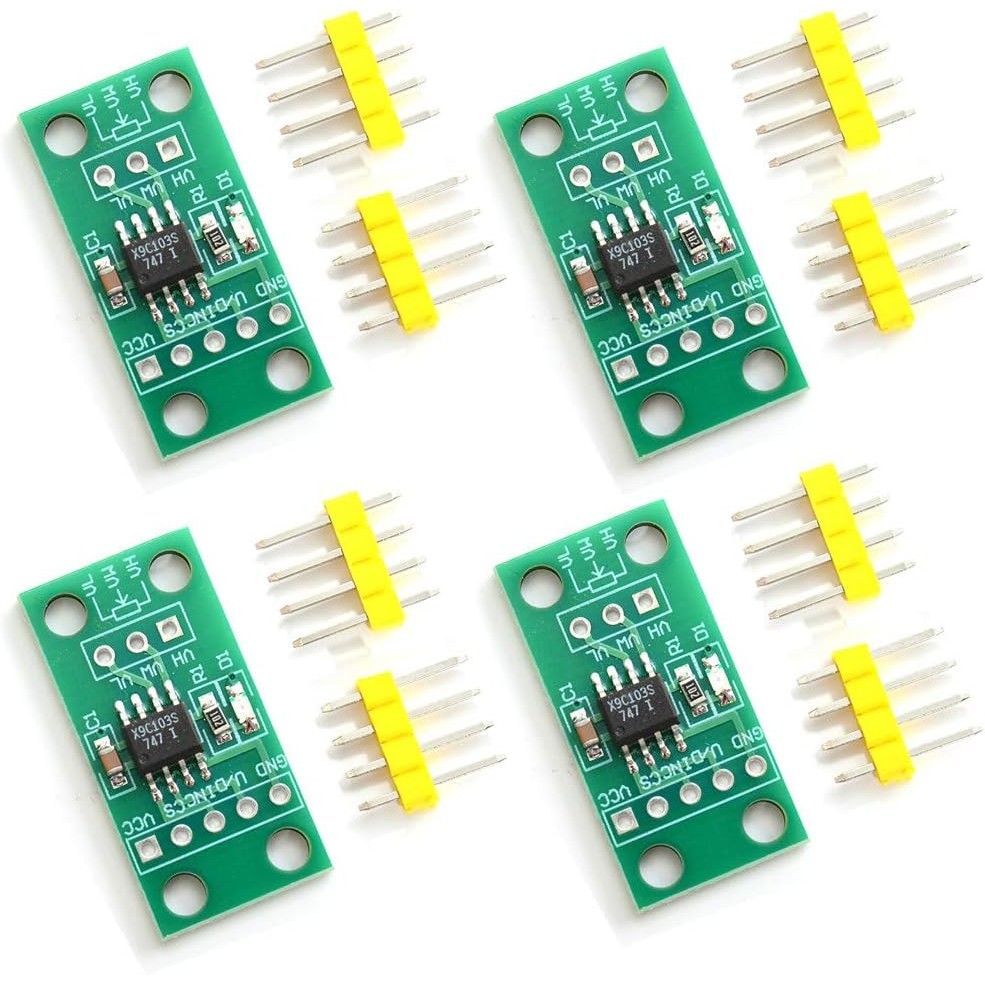 โมดูลมิเตอร์แบบดิจิตอล Comimark X9C103S สําหรับ Arduino (4 ชิ้น)