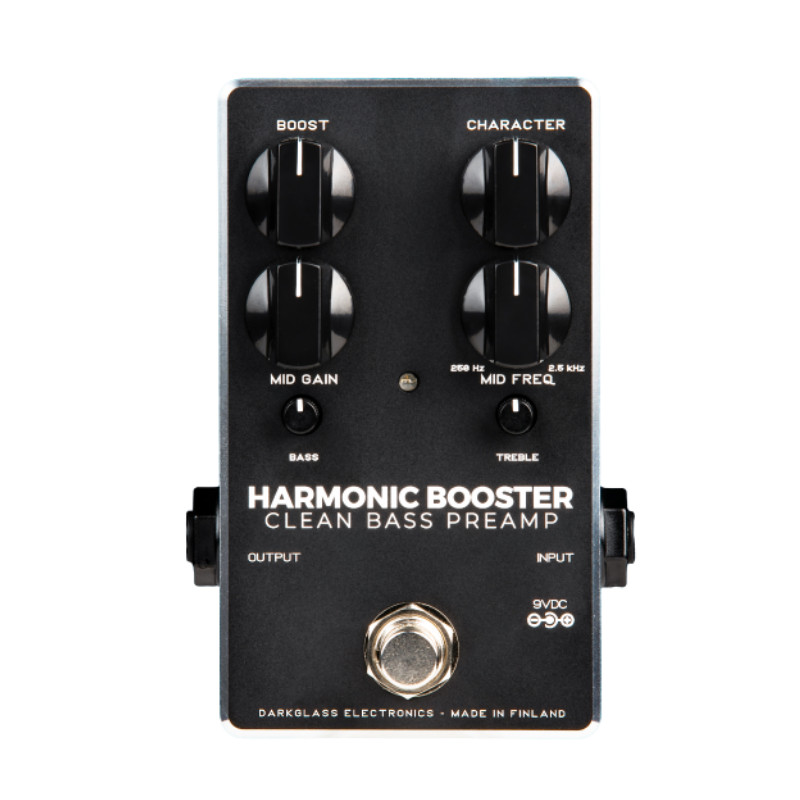 Darkglass Harmonic Booster Bass สร้างแรงบันดาลใจ Pusher Preamp อุปกรณ์เอฟเฟกต์บล็อกเดี่ยว