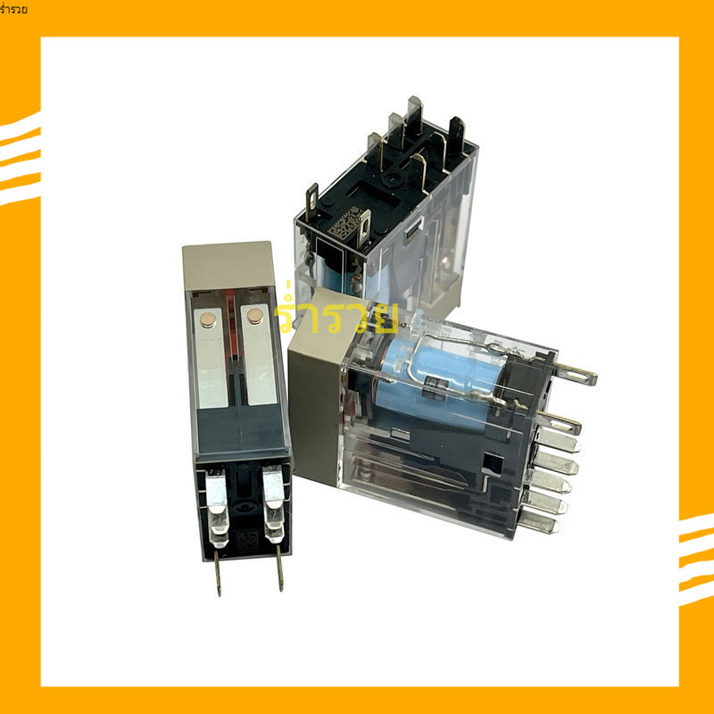ถูกสุด! รีเลย์ G2R-2-SND(S) DC24(L) G2R-2-SND(S)24VDC LED 12v 24v dc รีเลย์