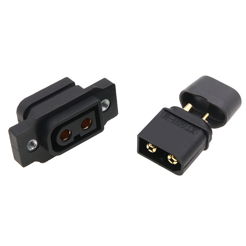 XT60NE-F Fixable ชายหญิงปลั๊ก Gold-Plated High Current เครื่องบินรุ่นอิเล็กทรอนิกส์ปรับชาร์จปลั๊กไฟ 