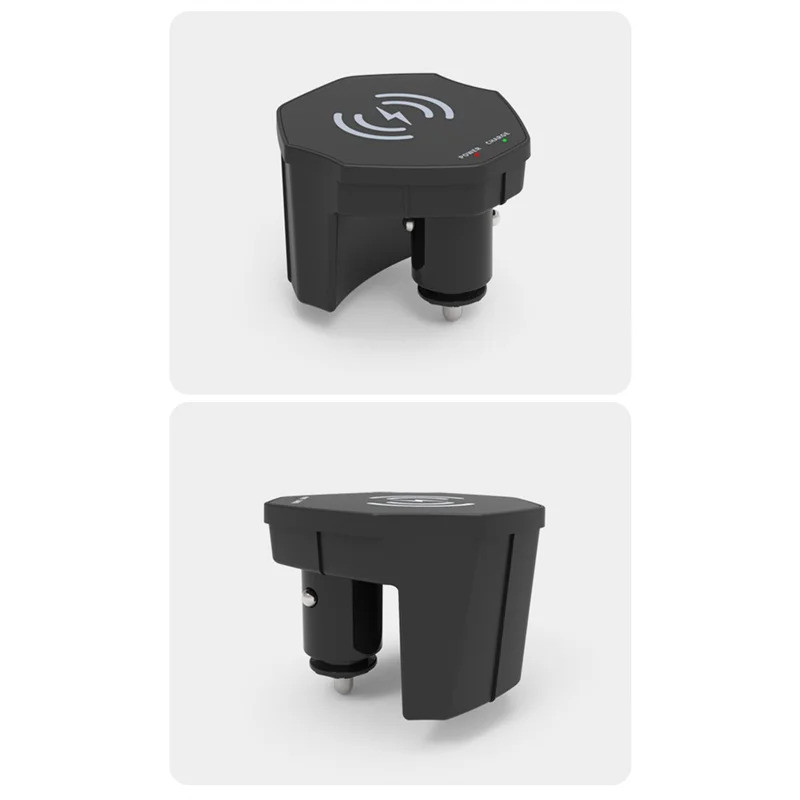 A45F-Wireless Charger สําหรับ A6 A7 S6 S7 C8 2019-2023 ไฟแช็ก Car Charger 15W โทรศัพท์มือถือ QI Fast