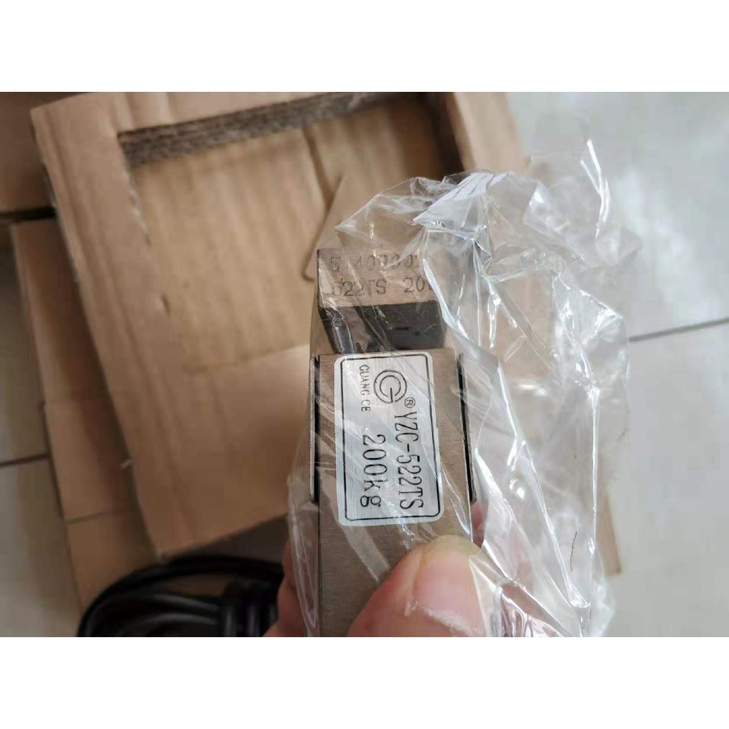 W วัดกว้าง YZC-522TS เครื่องชั่งน้ําหนักอิเล็กทรอนิกส์เชิงปริมาณบรรจุภัณฑ์ขนาด 200 กก.แรงดึง S-Shape