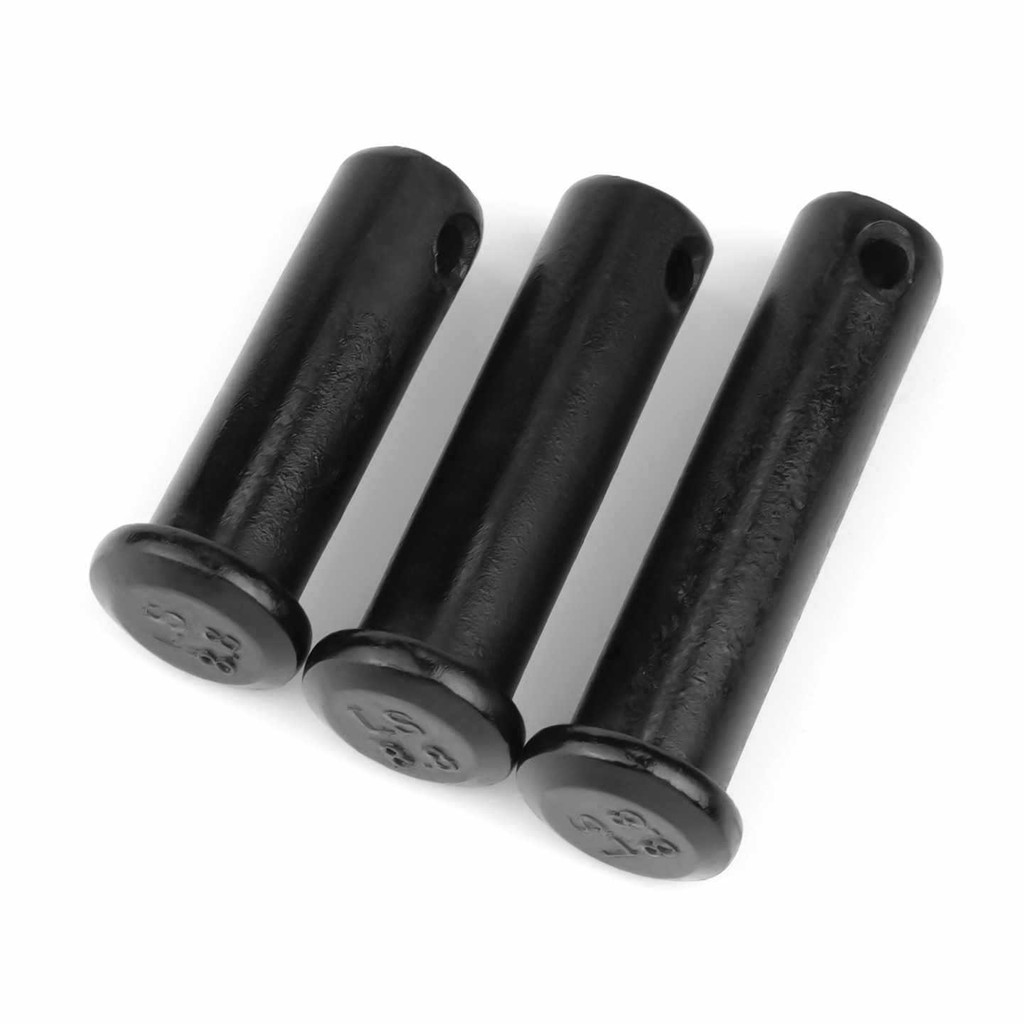 8.8 เกรด Pin Shaft หัวแบนพร้อมรู Pin Quenching GB882 ตําแหน่ง Pin Nail Pin T-Type Pin M6M8M10M12M RG