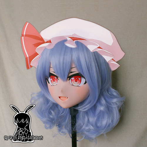 [กระต่าย] KIGURUMI Head Shell/KIGURUMI Mask โชว์สินค้าสําเร็จรูป Remilia โชว์สินค้าสําเร็จรูป