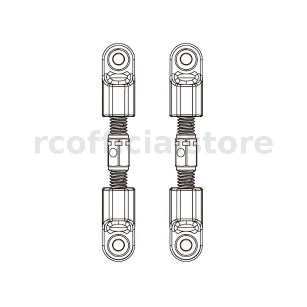 2PCS MJX 14210 HYPER GO 1/14 RC รถอะไหล่พวงมาลัย Rod รุ่นอุปกรณ์เสริม 16431
