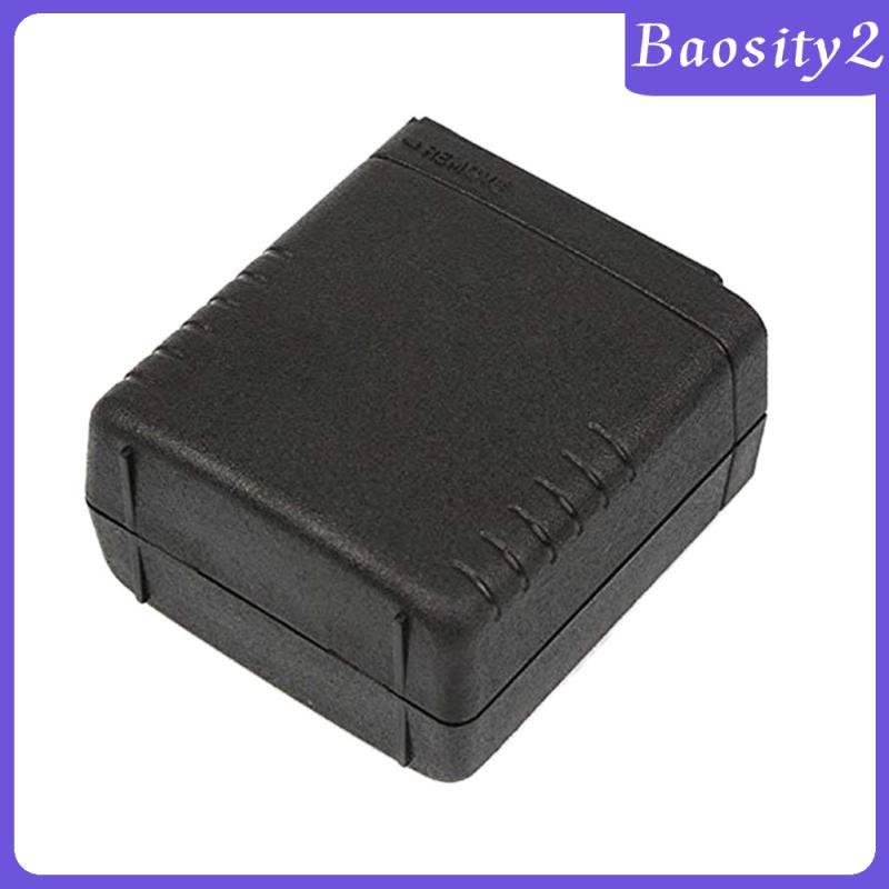 [Baosity2] 6xAA Battery Case Shell Black สําหรับวิทยุสองทางสําหรับวิทยุ BP-99 ,IC-V68 ,IC-W21A