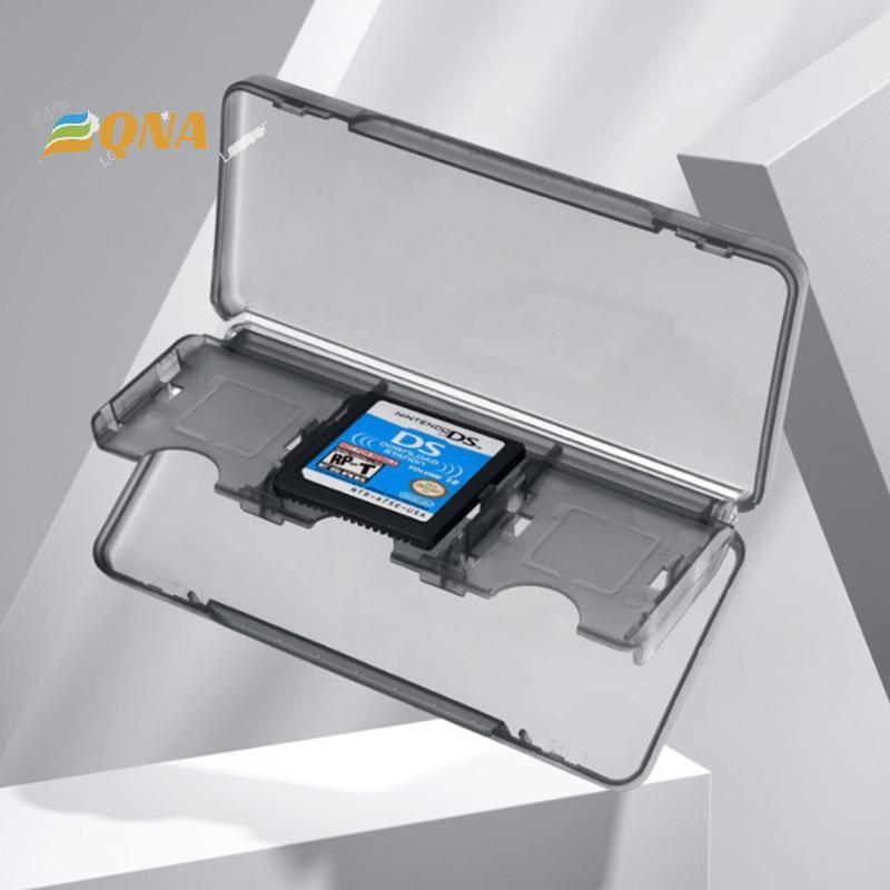 [QNA] 6 In 1 Portable 3DS Game Storage Case NDS Box 2DS Game Card Holder เข้ากันได้กับ DS Lite NDSL 