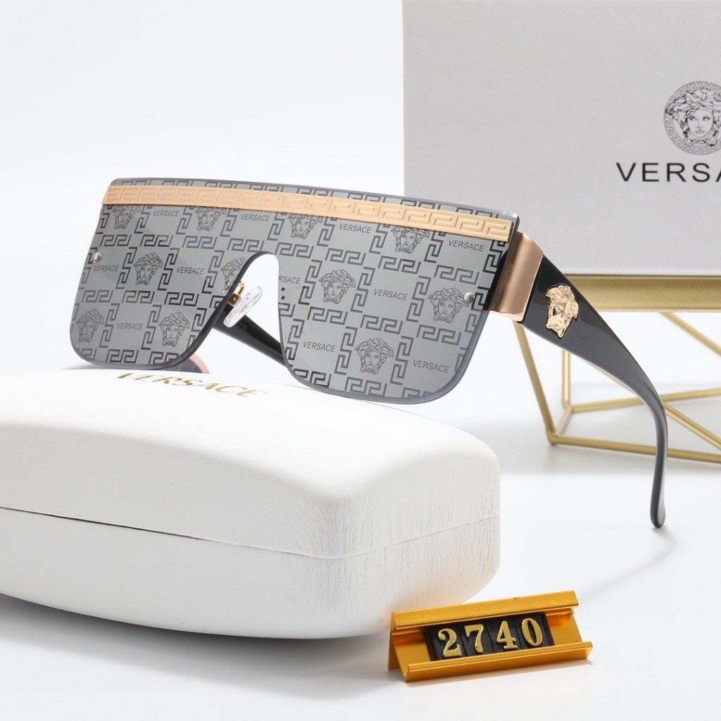 แว่นกันแดด Versace สไตล์ยุโรปและอเมริกา กรอบใหญ่ โมเดล 2SK2740
