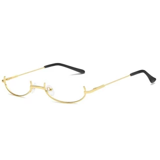 Lunar Blossom 💕💕 glasses แว่นกรอบครึ่งล่าง การตกแต่งแบบสวมบทบาท ราคาที่เอื้อมถึง หวานและน่ารัก พร้อมส่งจากไทย