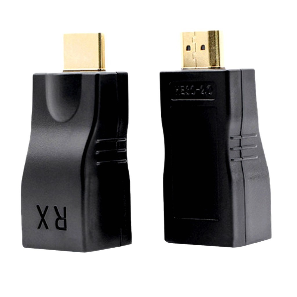 สายเคเบิลเชื่อมต่อเครือข่าย 1080P ความละเอียดสูง 4K HDMI RJ45 1-30M HDMI TO RJ45 ผ่าน Cat5e Cat6 UTP LAN