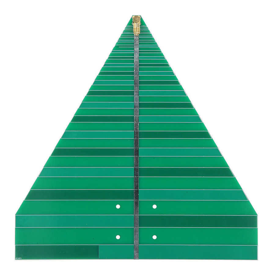 740MHz-6000MHz UWB เสาอากาศบรอดแบนด์พิเศษ SMA