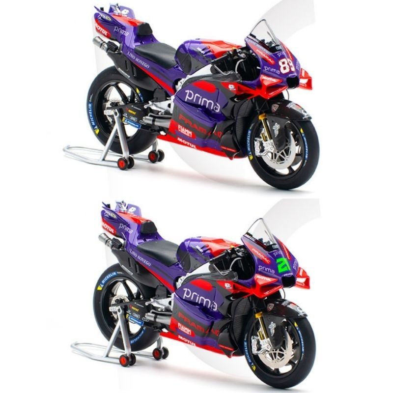 KILOworks 1: 12 MOTOGP PRAMAC Ducati Motorcycle Alloy Model 21 #89#GP24
