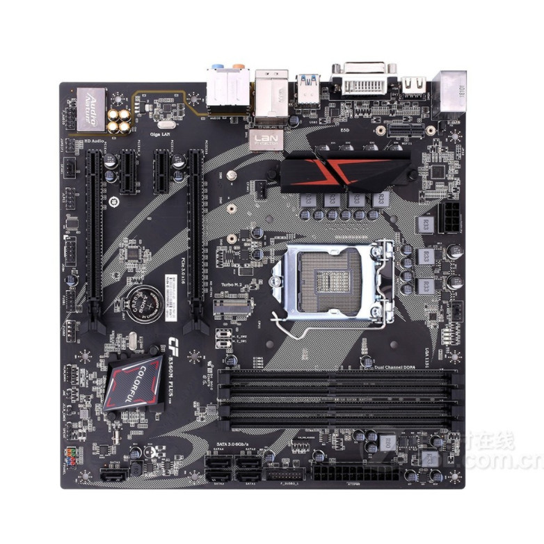 สีสัน Rainbow CVN B365M GAMING PRO V20 ขนาดเล็กบอร์ด DDR4 หน่วยความจํา M2 Upper 8-9 รุ่น U