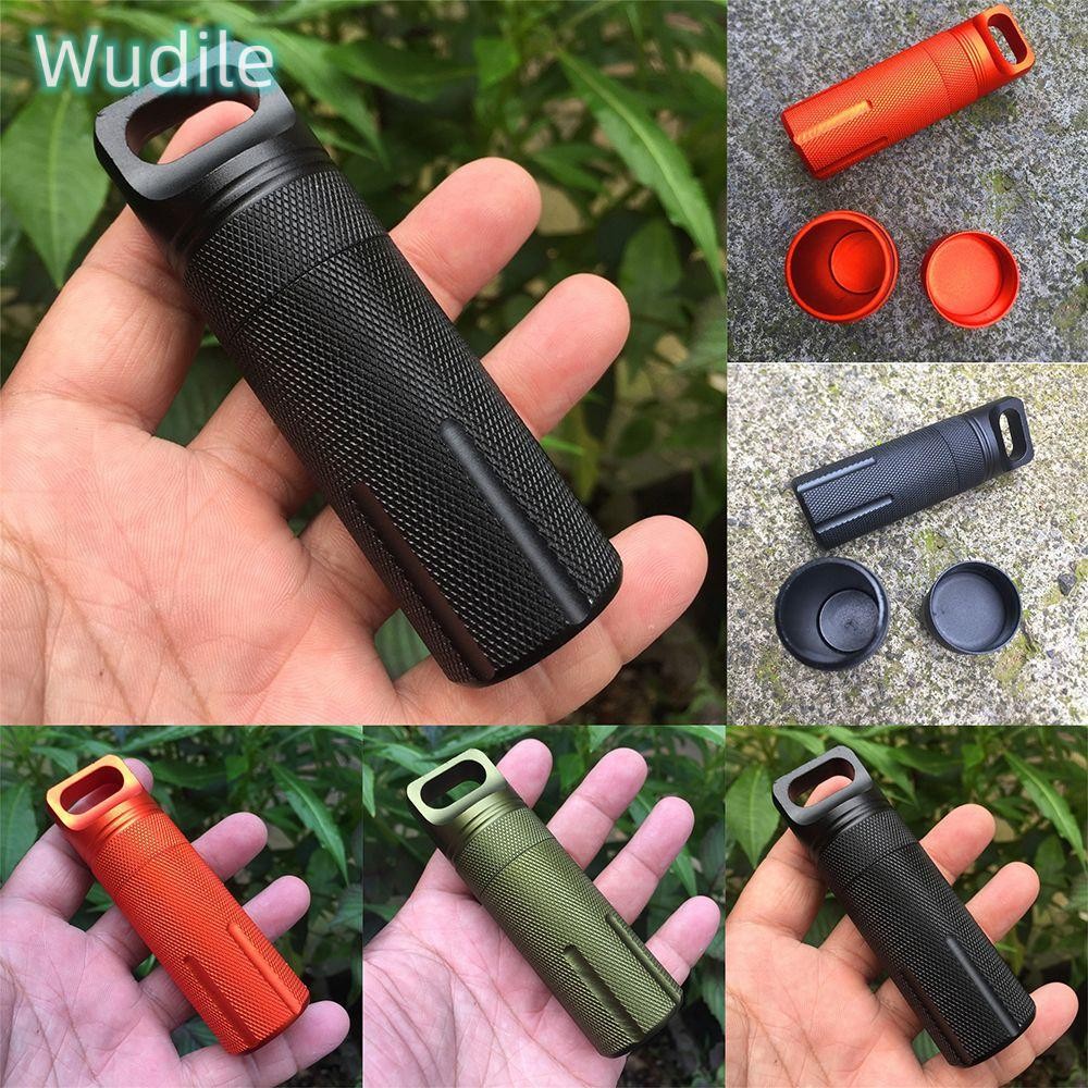 WUDILE EDC Kit กล่องอลูมิเนียมสำหรับบรรจุและซีลแคปซูล