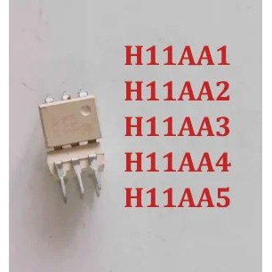 10 ชิ้น/ล็อต H11AA1 DIP-6 SOP-6 H11AA2 H11AA3 H11AA4 H11AA5 DIP/SOP อินพุต/Phototriester Optocoupler