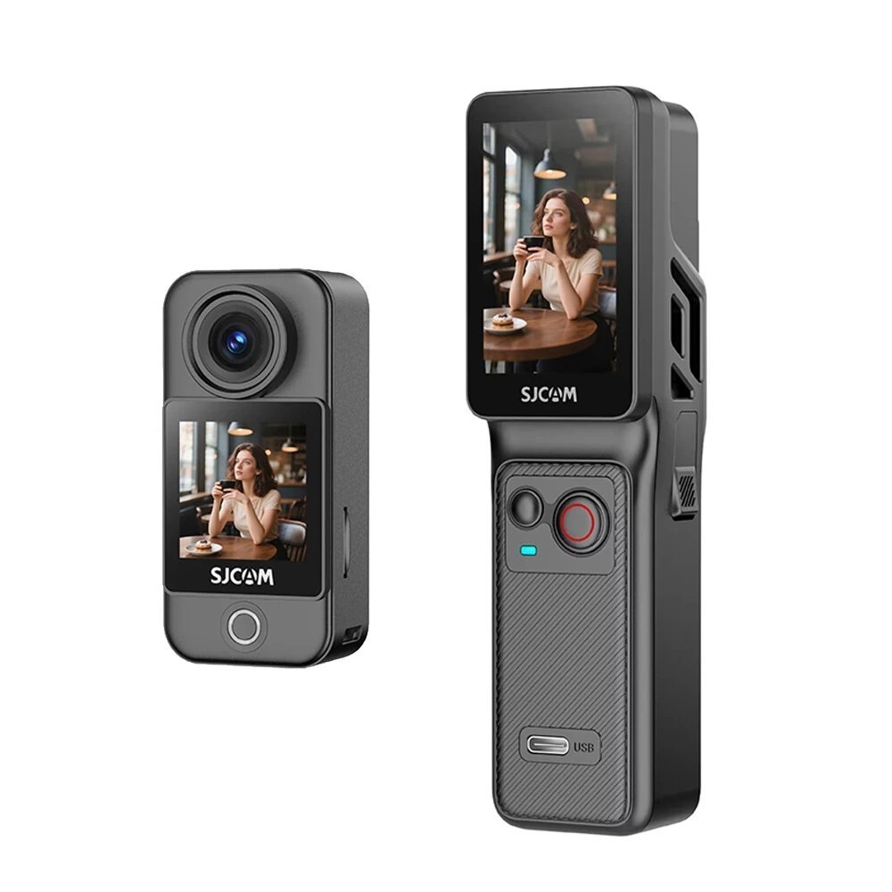 SJCAM C400 / SJCAM C400 Pocket Action Camera กล้องแอคชั่นพกพา คมชัดระดับ 4K/30fps (รับประกัน 1ปี)
