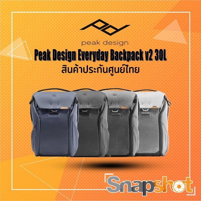 Peak Design Everyday Backpack v2 30L Thai Warranty Peakdesign BEDB302 snapshot snapshotshopHT99 Y4KJ