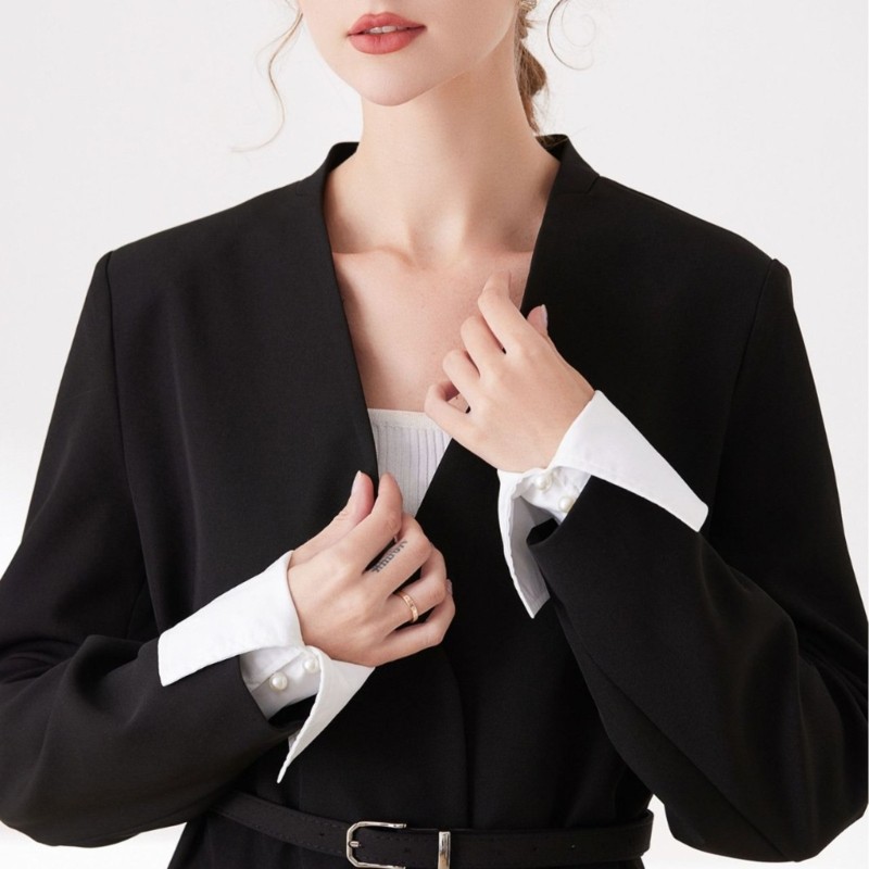 OPP Sleeve Cuffs Casual Decorative Cuffs สําหรับเดรสและเครื่องประดับสูท